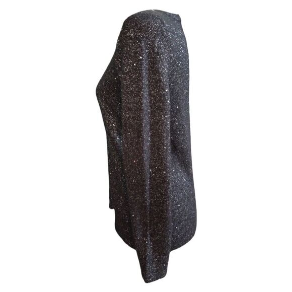 Chico's Cardigan Sequins Metallic Accent Size XS- S - Picture 2 of 6